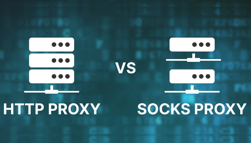 Difference between socks5 and http